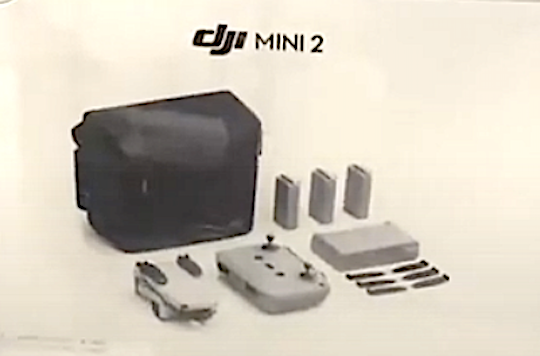 Những hình ảnh đầu tiên về drone DJI Mini 2 sắp được ra mắt