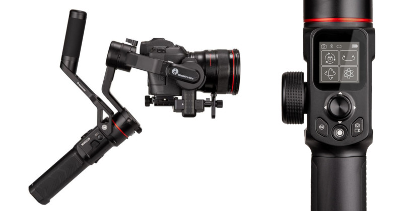 Manfrotto ra mắt gimbal cho máy ảnh, đối đầu với DJI và Zhiyun