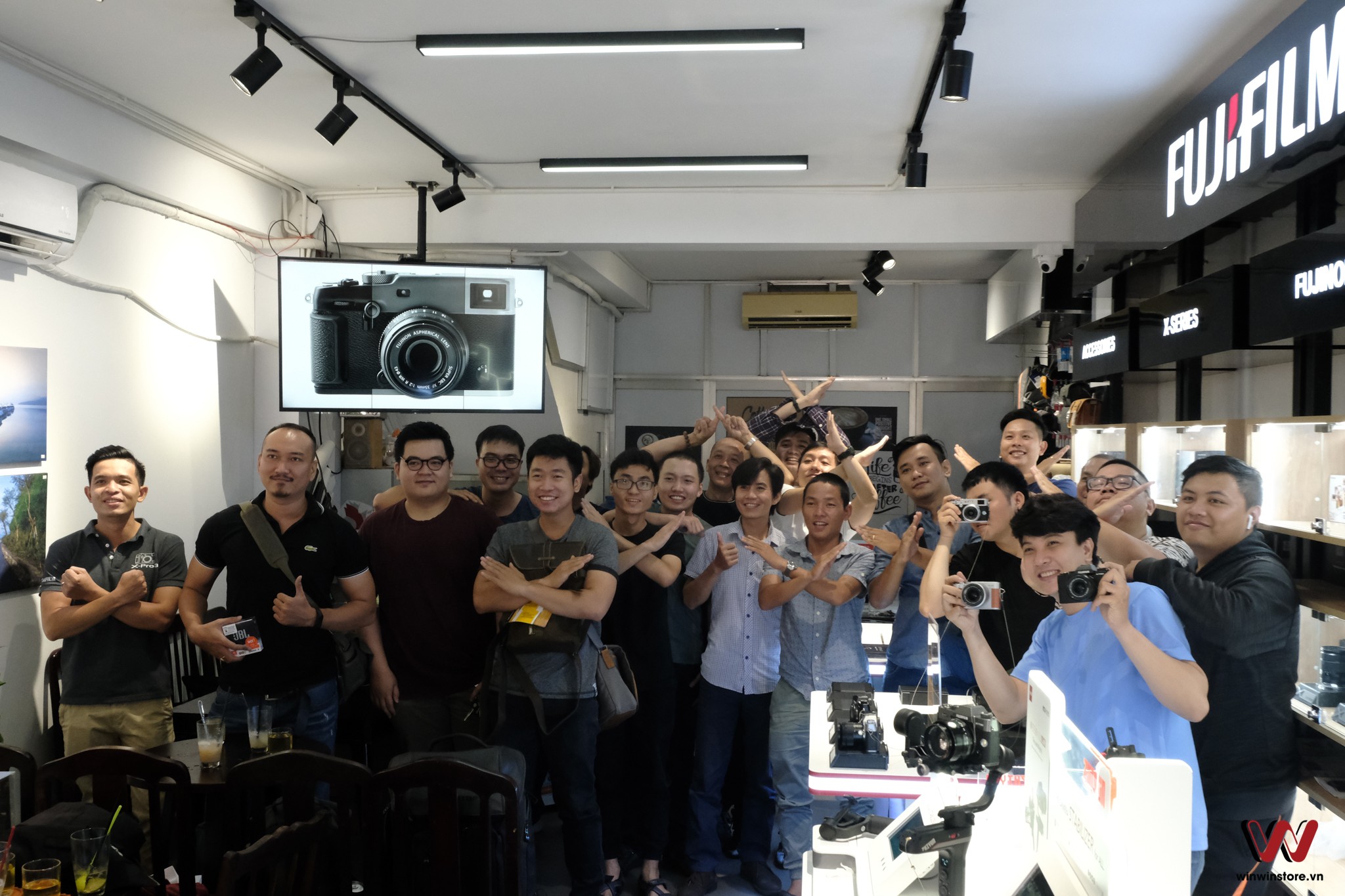 Hình ảnh buổi Workshop trên tay và trải nghiệm Fujifilm X-Pro 3 tại WinWin Store